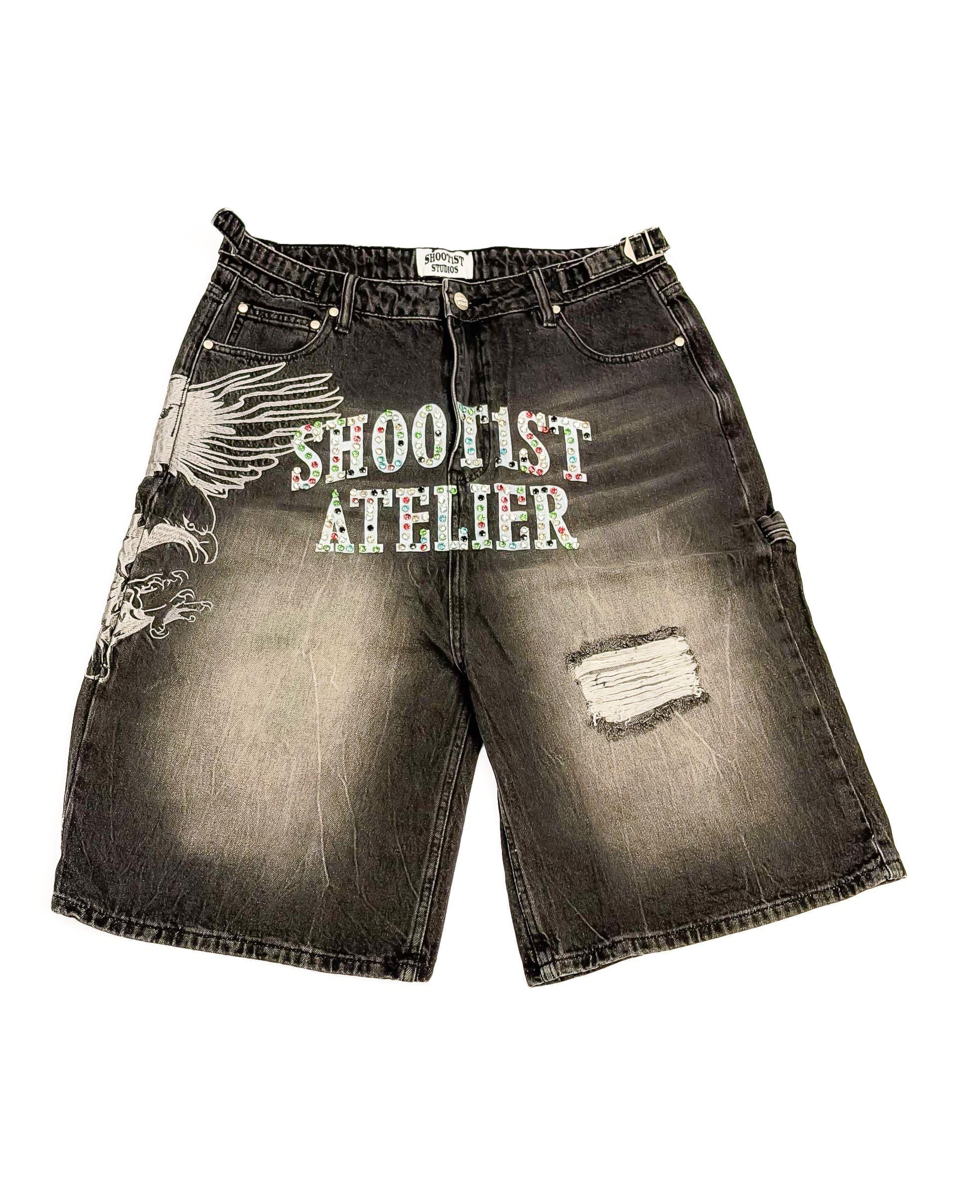Shootist Atelier black baggy Denim