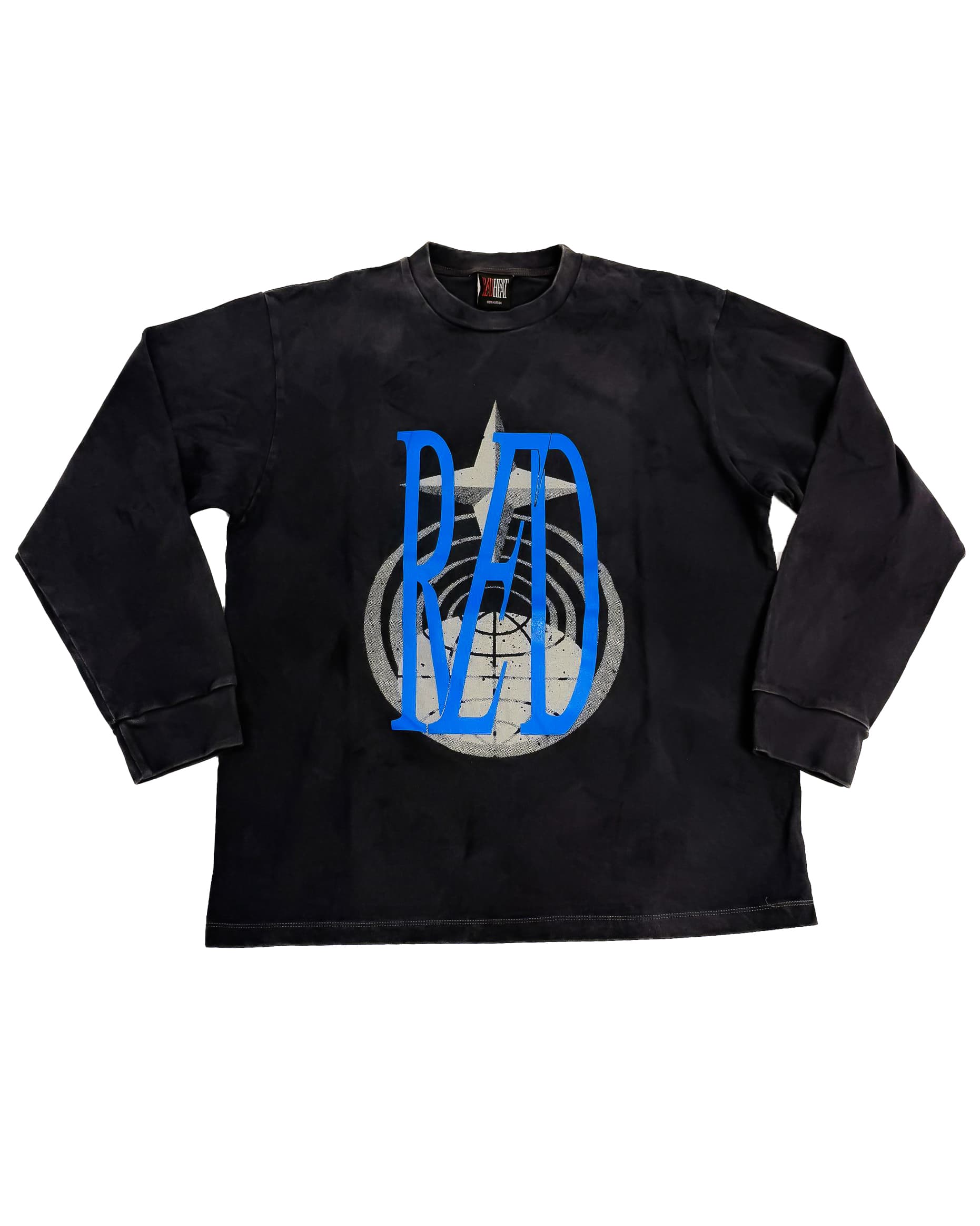 Red heat long sleeves T-shirt