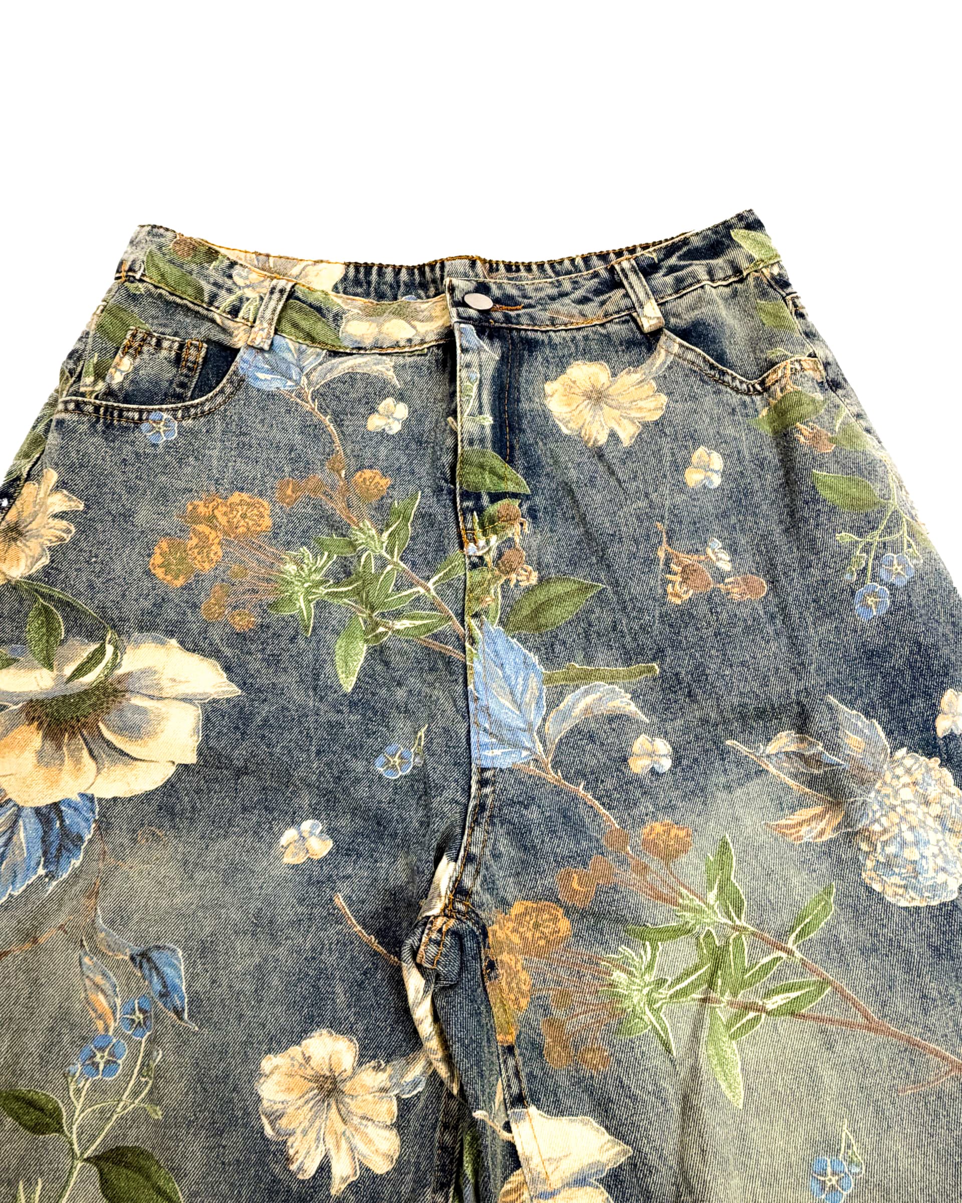 Supermade flower print pant