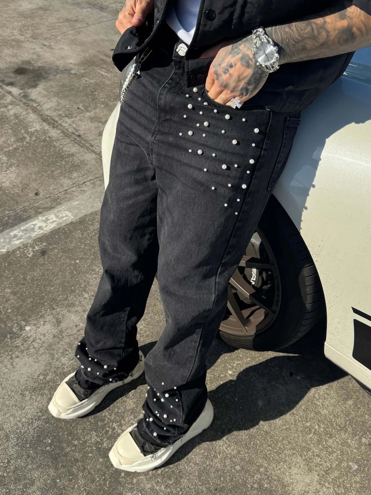 PEARL DENIM BLACK